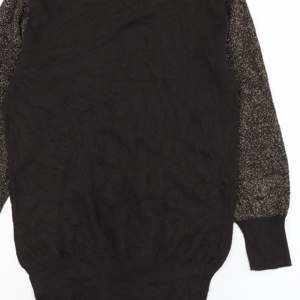 NEXT Womens Brown  Polyester Pullover Sweatshirt Size 8  Pullover