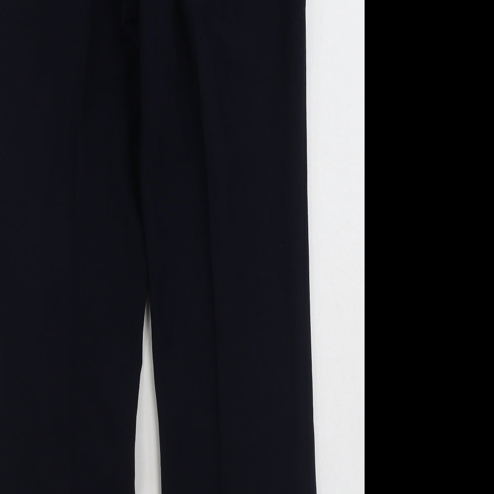 Vida Vi  Womens Blue  Polyester Trousers  Size 10 L29 in Regular