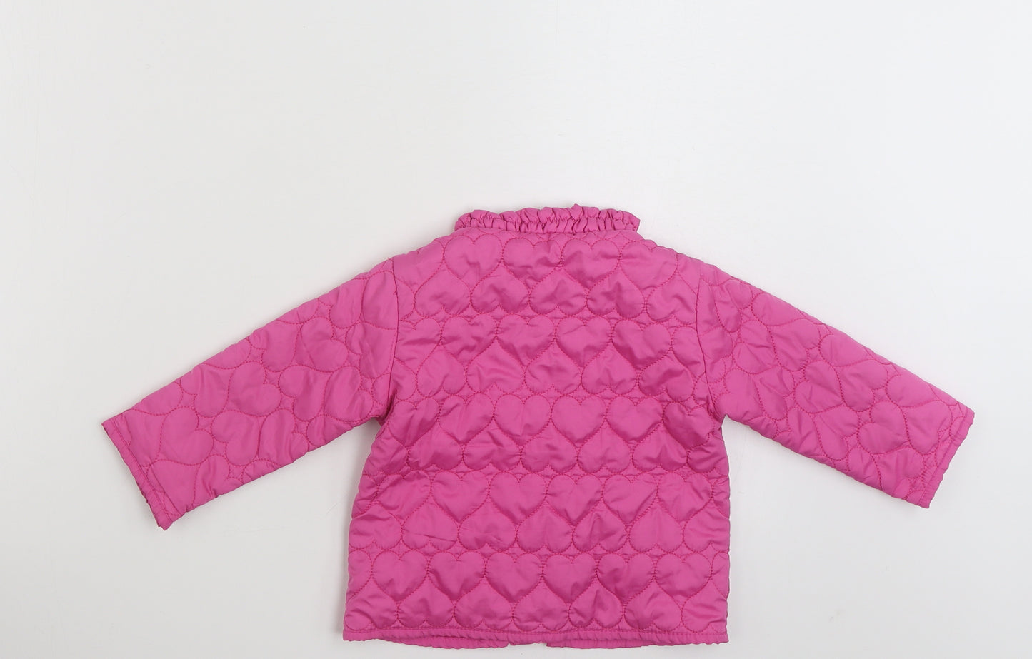 Preworn Girls Pink   Jacket  Size 12 Months   Zip