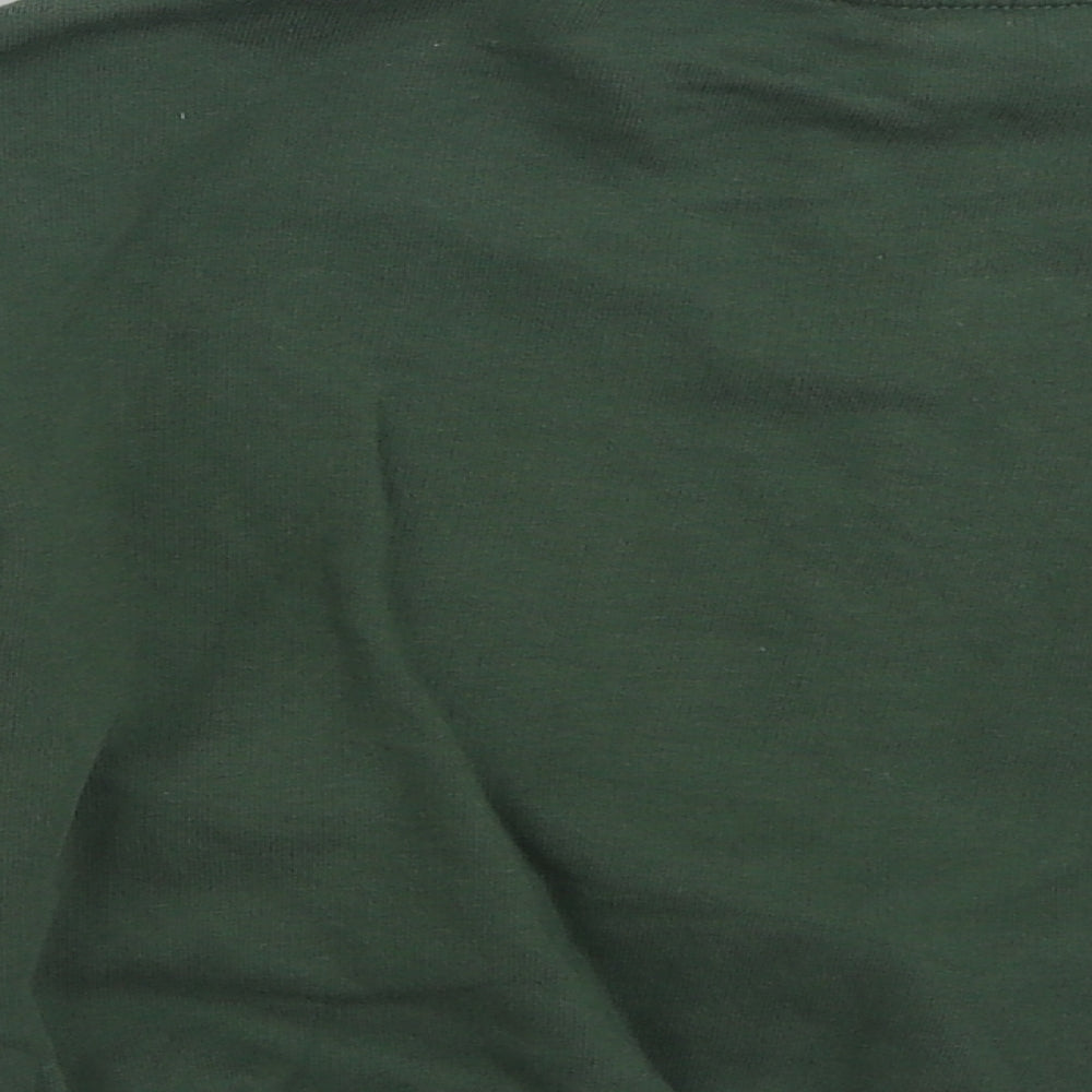 River Island Girls Green  Cotton Pullover Sweatshirt Size 4-5 Years  Pullover - Always adorable