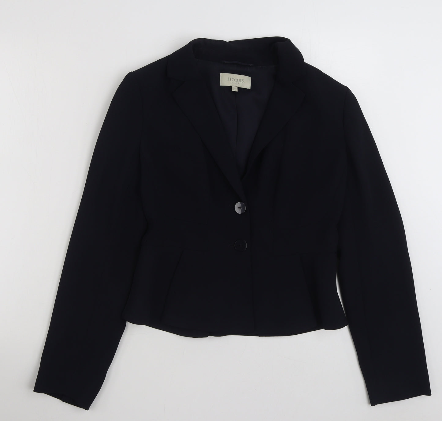 Hobbs Womens Blue   Jacket Blazer Size 10  Button