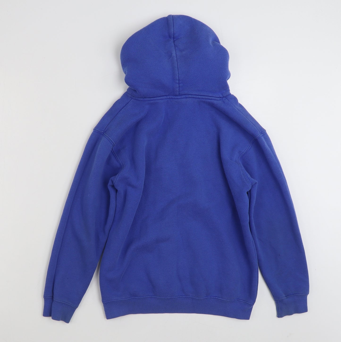 TESCO  Boys Blue  Cotton Pullover Hoodie Size 9-10 Years  Pullover - Angry Birds