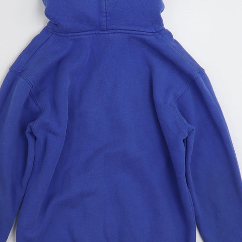 TESCO  Boys Blue  Cotton Pullover Hoodie Size 9-10 Years  Pullover - Angry Birds
