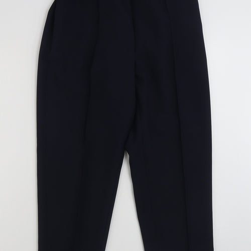 JD WILLIAMS  Womens Blue  Polyester Trousers  Size 14 L25 in Regular