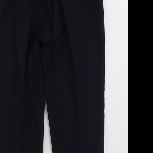 JD WILLIAMS  Womens Blue  Polyester Trousers  Size 14 L25 in Regular