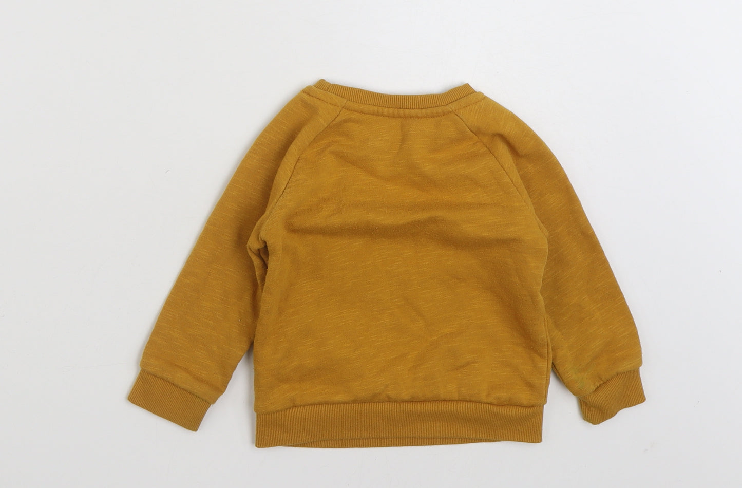 Primark Baby Yellow  Cotton Pullover Jumper Size 12-18 Months  Pullover - Explore