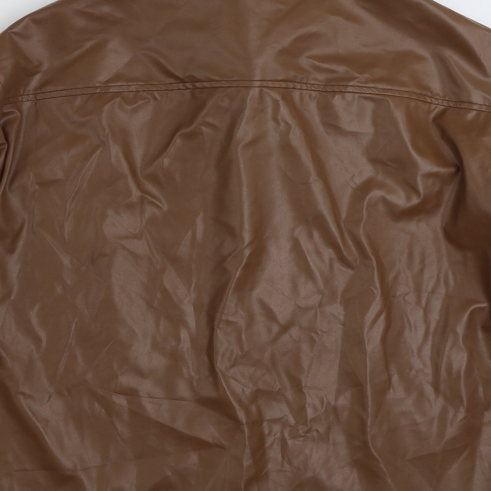 ASOS Mens Brown   Jacket  Size L  Button