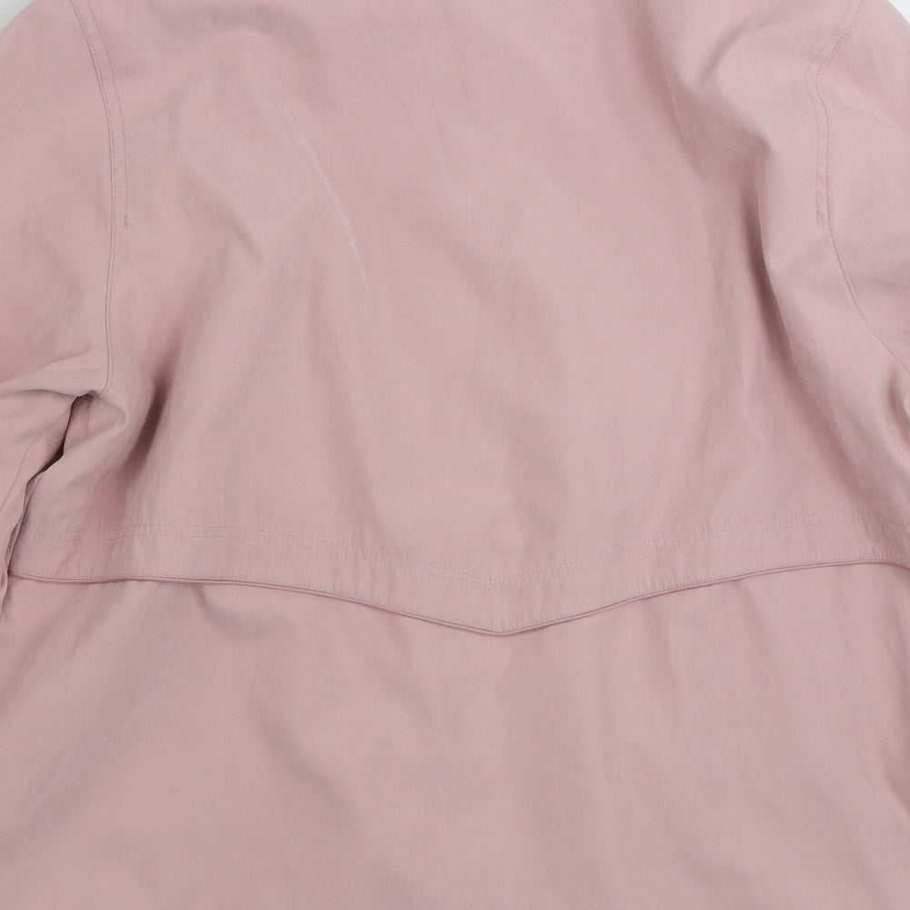 Berkertex Womens Pink   Jacket  Size 14  Zip - Size 14-16