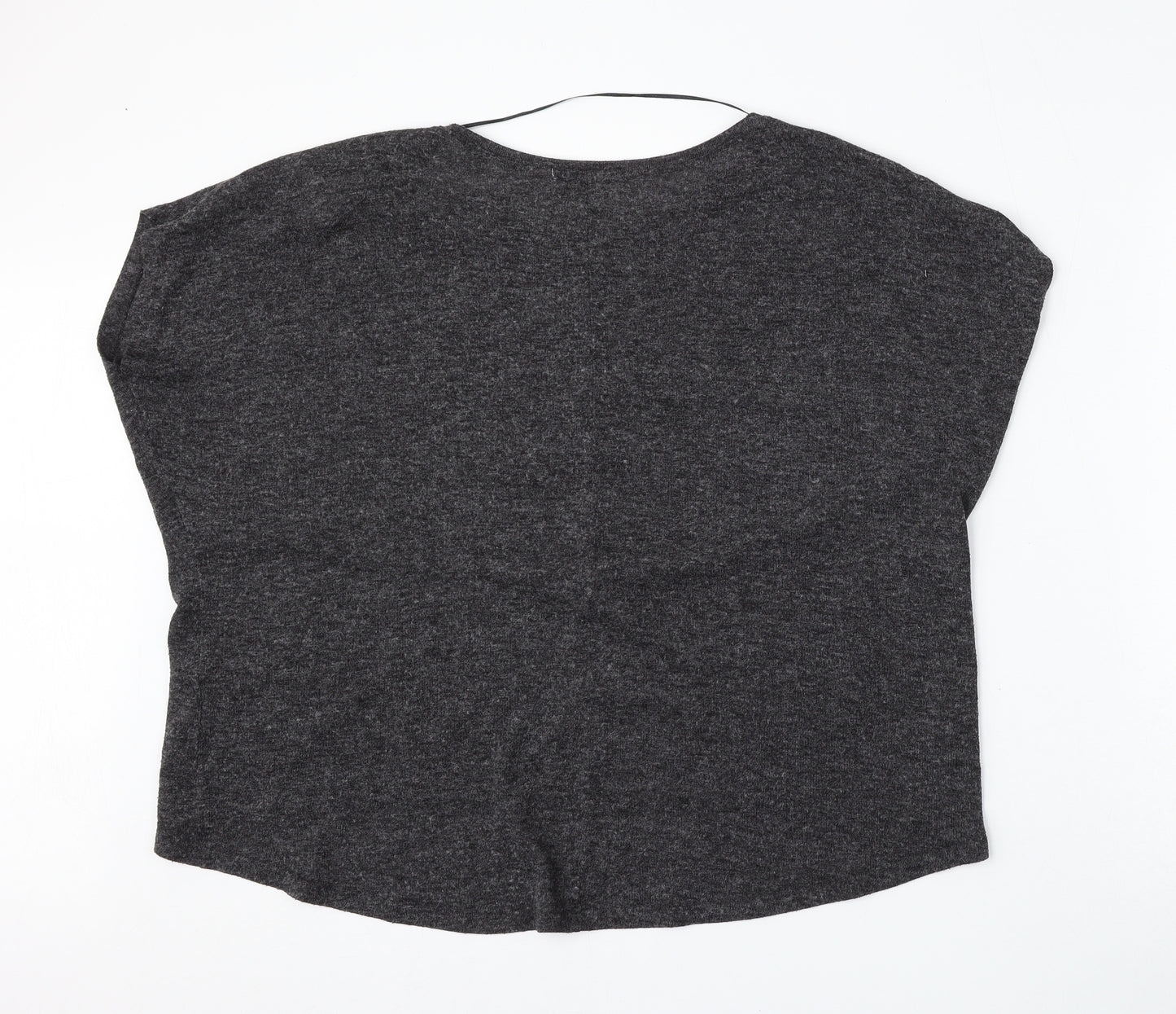 Atmosphere Womens Grey Round Neck  Polyester Pullover Jumper Size 10