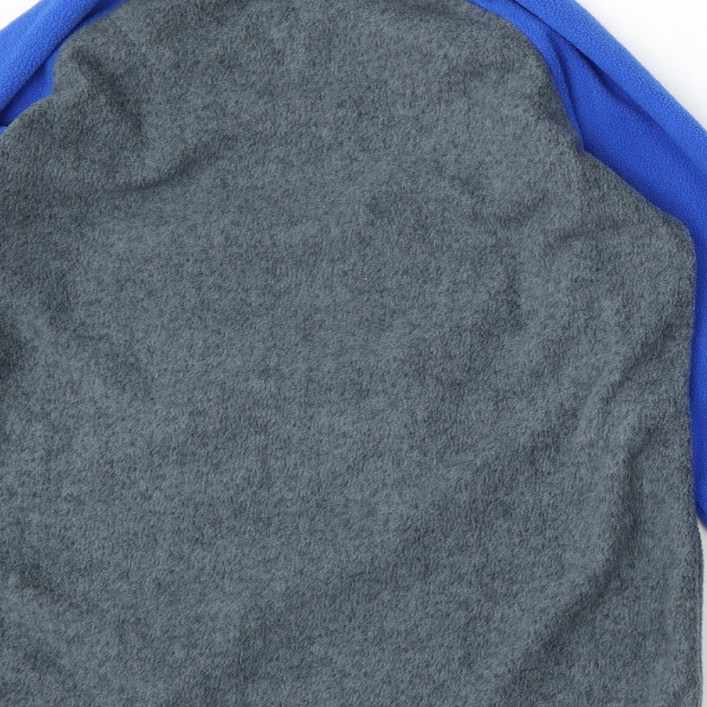 Primark Boys Grey Solid Polyester  Pyjama Top Size 8-9 Years