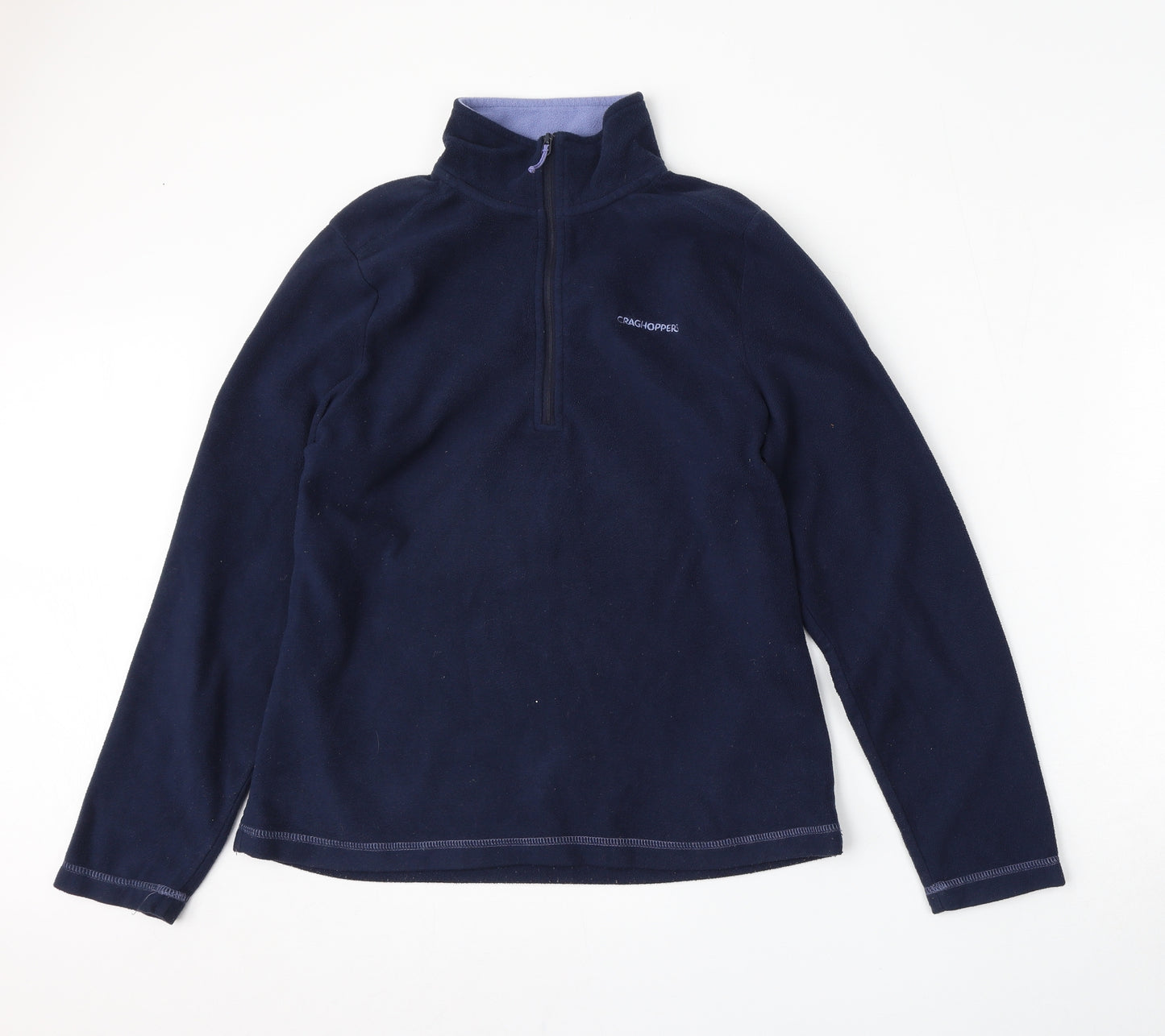 Craghoppers Womens Blue  Polyester Pullover Sweatshirt Size 12
