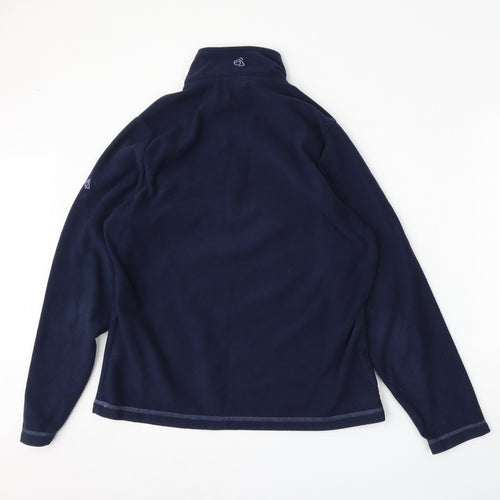 Craghoppers Womens Blue  Polyester Pullover Sweatshirt Size 12