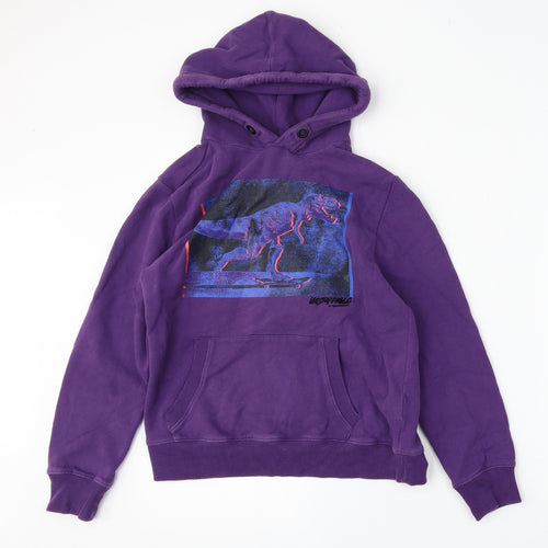 NEXT Boys Purple  Cotton Pullover Hoodie Size 11 Years