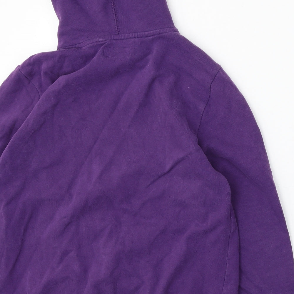 NEXT Boys Purple  Cotton Pullover Hoodie Size 11 Years