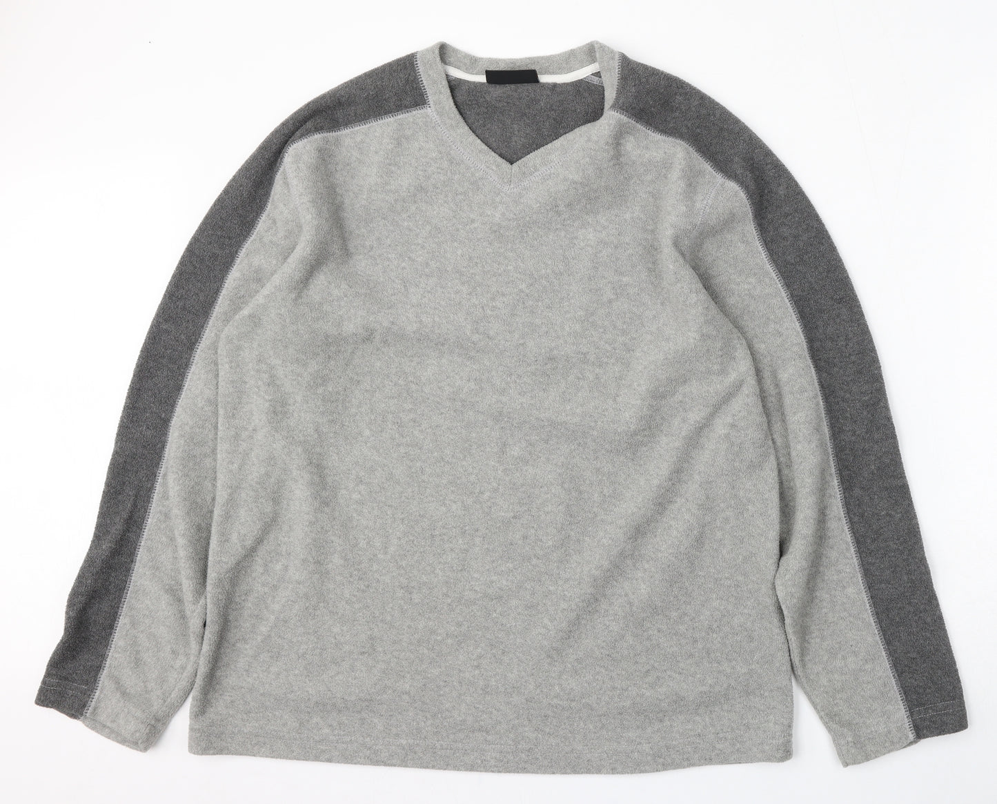 Cedar Wood State Mens Grey  Polyester Pullover Sweatshirt Size M