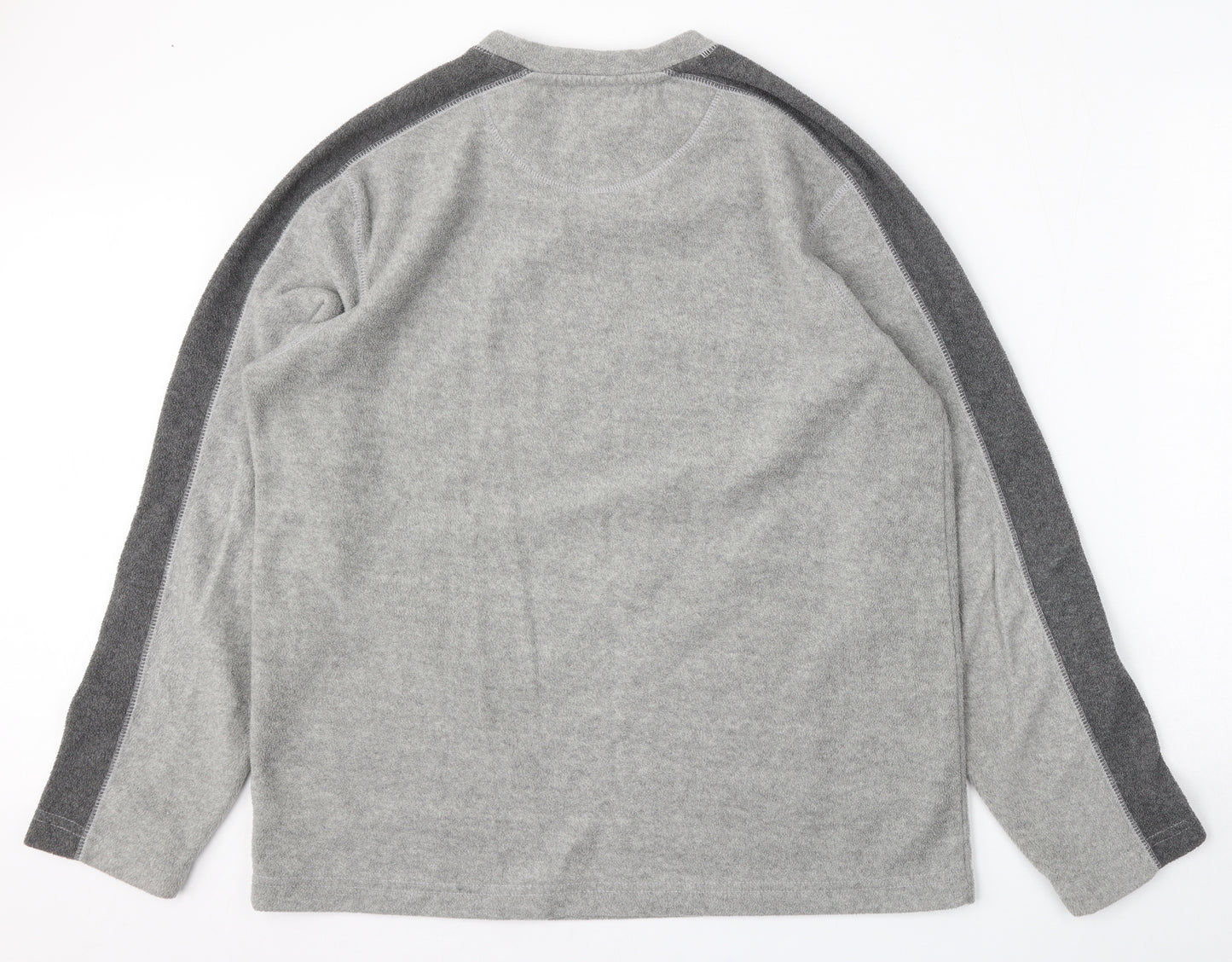 Cedar Wood State Mens Grey  Polyester Pullover Sweatshirt Size M