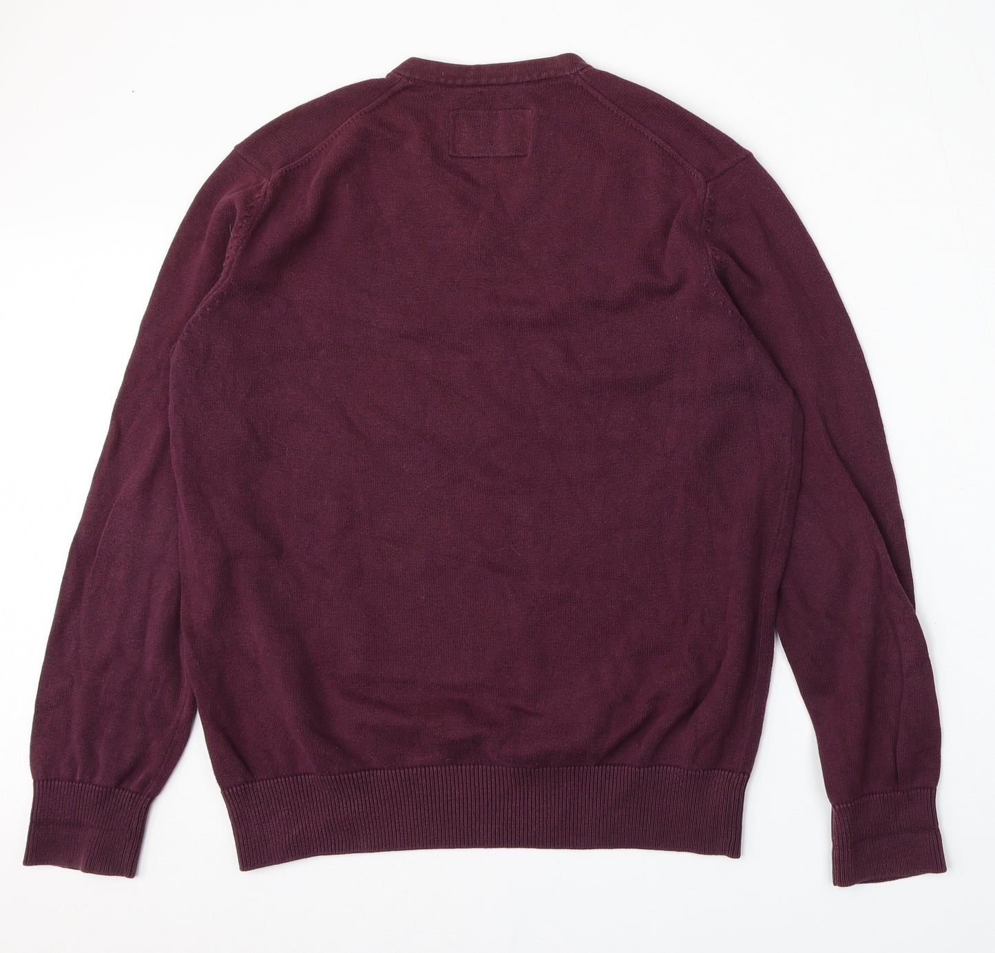 MCXX Mens Red  Cotton Pullover Sweatshirt Size M