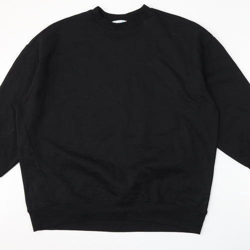 Primark Womens Black  Polyester Pullover Sweatshirt Size 12