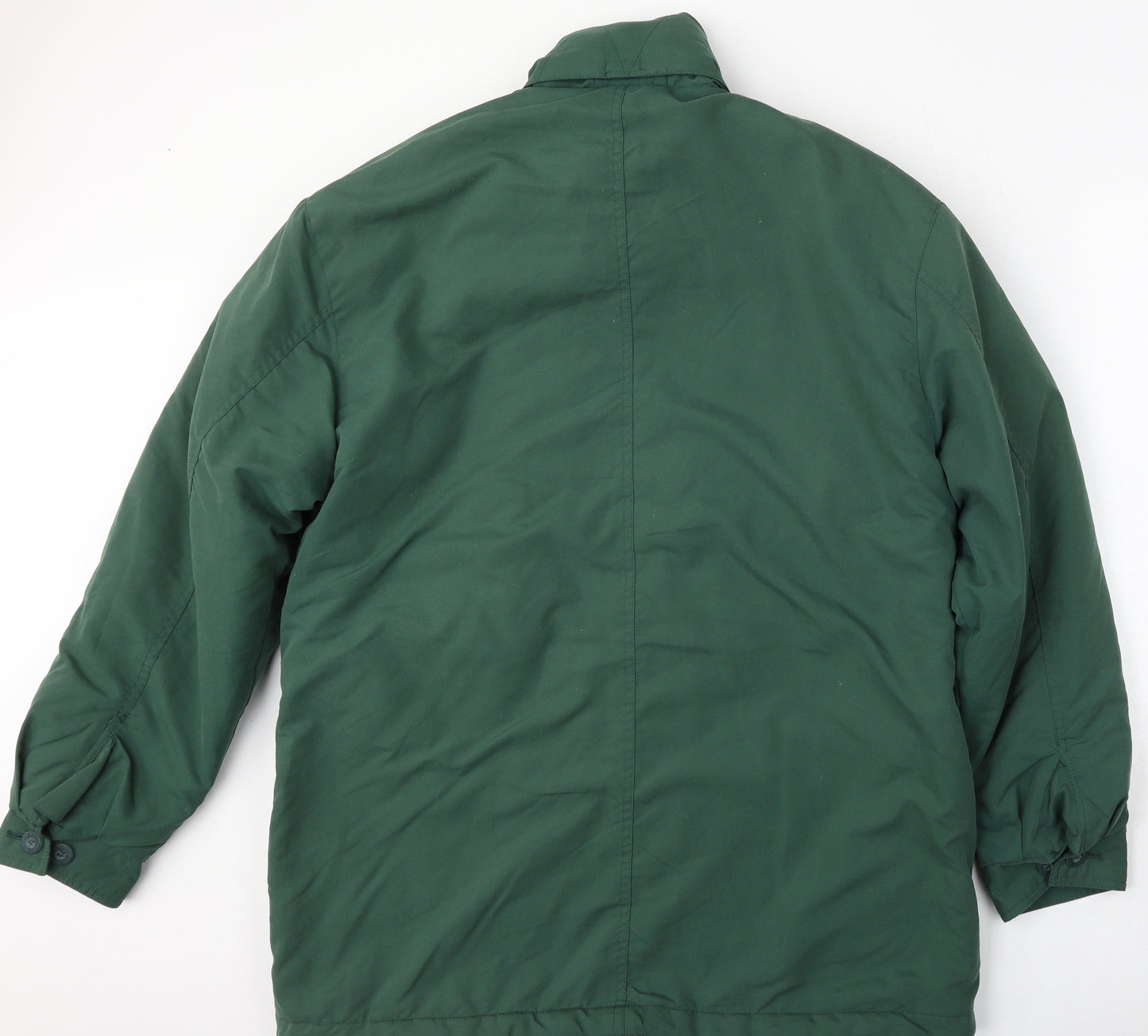 Premier Man Mens Green   Puffer Jacket Jacket Size XL  Zip