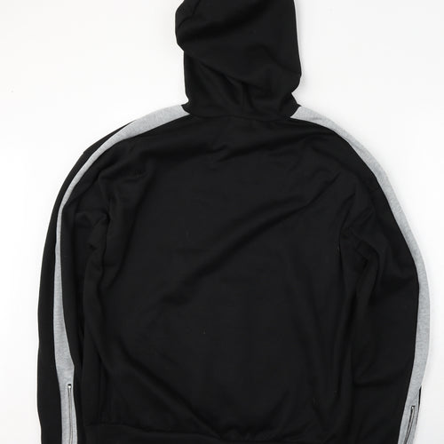 Boohoo Mens Black  Polyester Pullover Hoodie Size 2XL