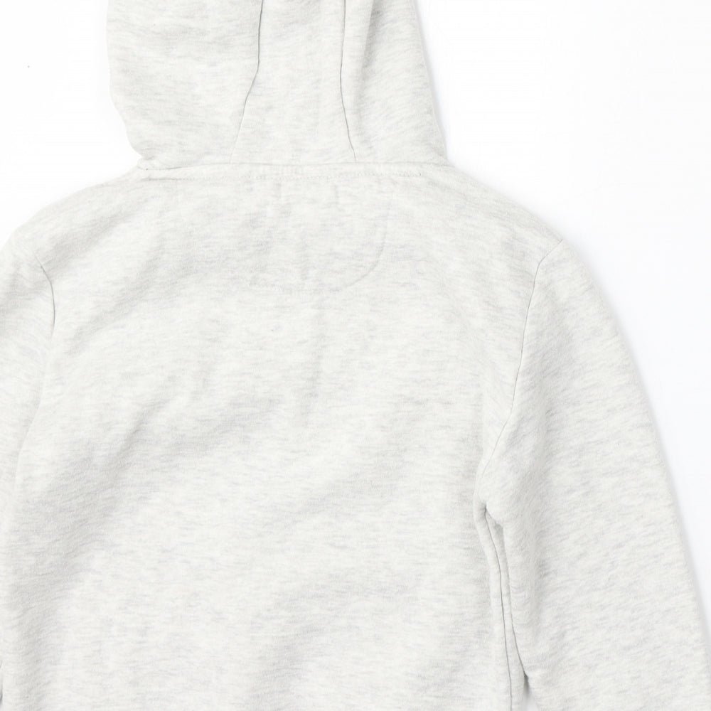 Primark Boys Grey  Cotton Pullover Hoodie Size 5-6 Years