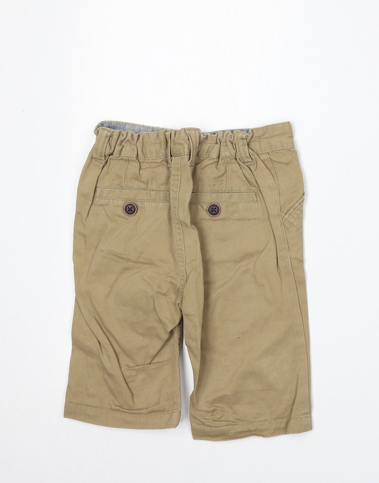 George Boys Brown  Cotton Chino Shorts Size 4-5 Years  Regular