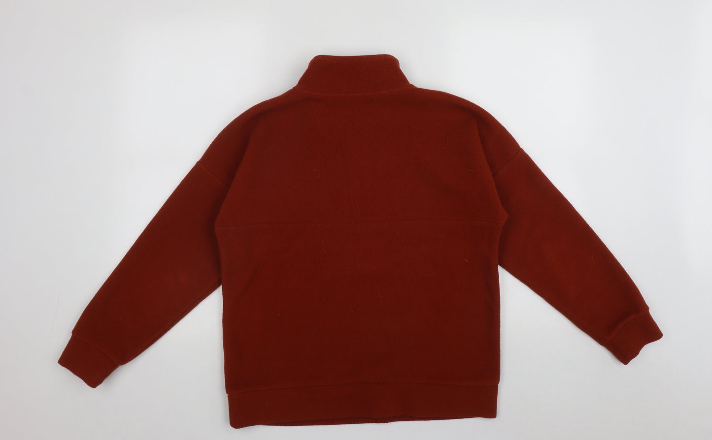 Primark Womens Brown  Polyester Pullover Sweatshirt Size 2XS  Zip