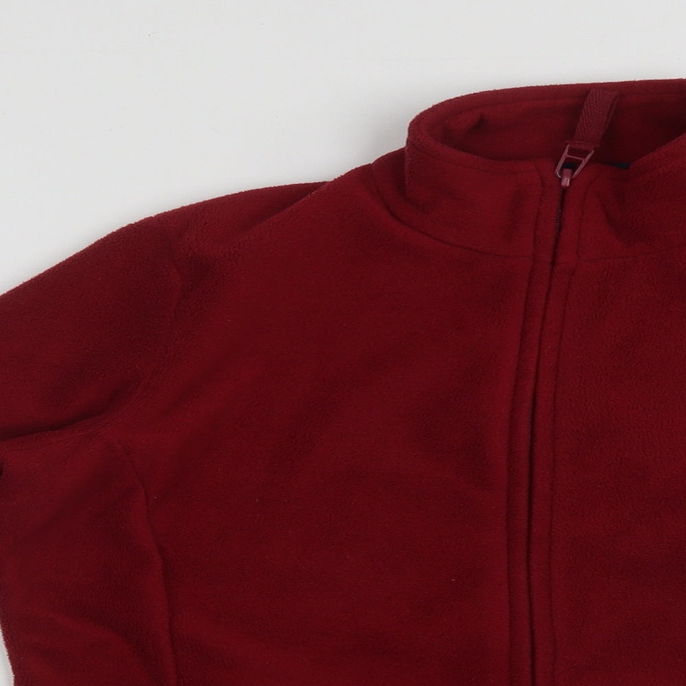 Marks and Spencer Womens Red   Jacket  Size 10  Zip