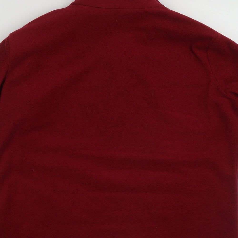 Marks and Spencer Womens Red   Jacket  Size 10  Zip