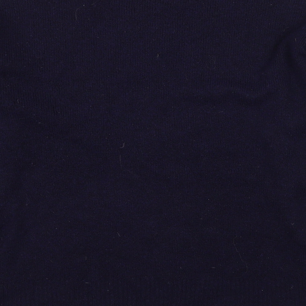 F&F Womens Multicoloured Round Neck  Acrylic Pullover Jumper Size 12