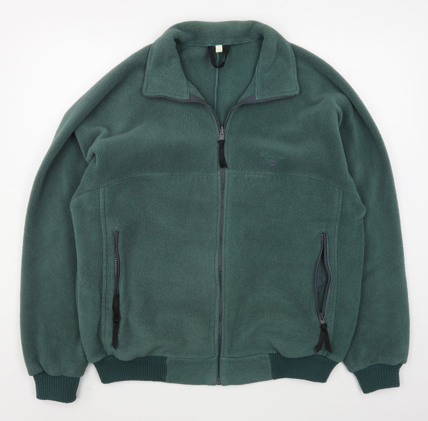 Polartec Womens Green   Jacket  Size L  Zip