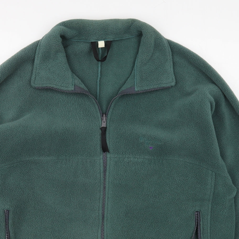 Polartec Womens Green   Jacket  Size L  Zip