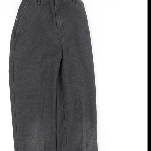 TU Boys Grey  Polyester Dress Pants Trousers Size 8 Years  Regular