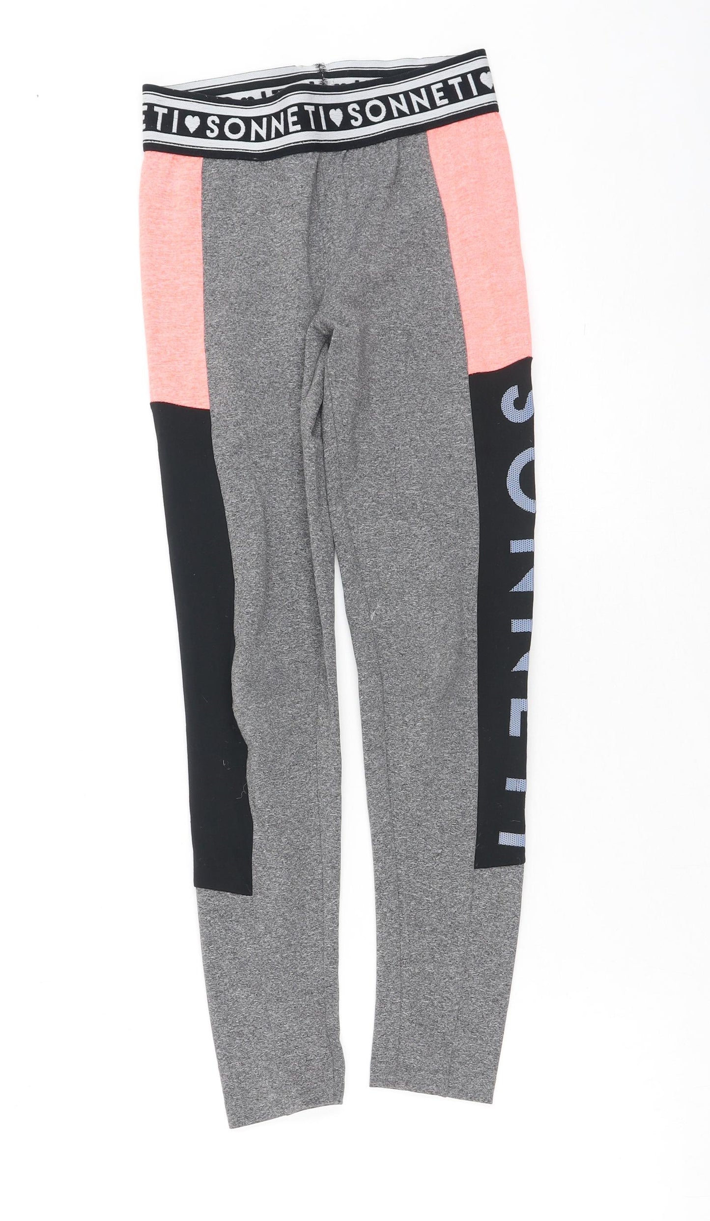 Sonneti Girls Multicoloured  Polyester Jegging Trousers Size 10 Years  Regular