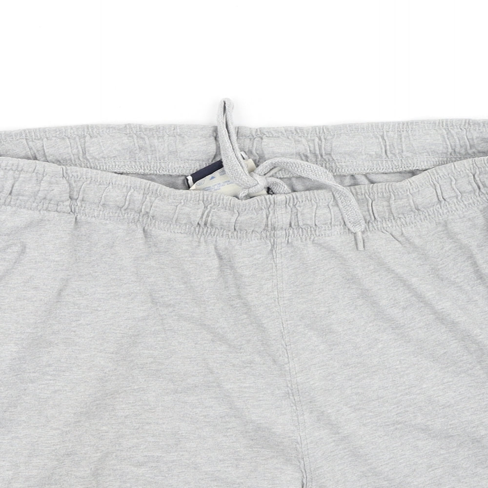 Champion Mens Grey  Cotton Sweat Shorts Size M L10 in Regular