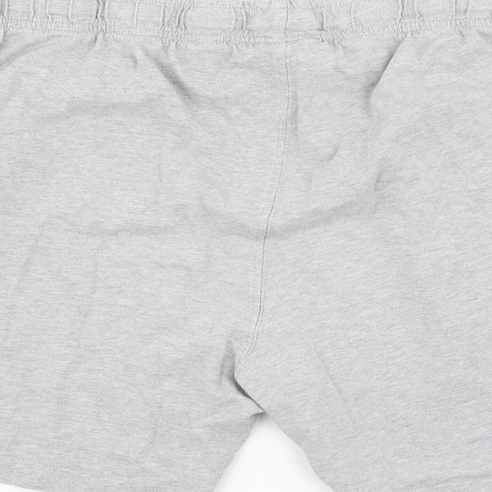 Champion Mens Grey  Cotton Sweat Shorts Size M L10 in Regular