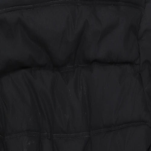 Status Mens Black   Puffer Jacket Coat Size L