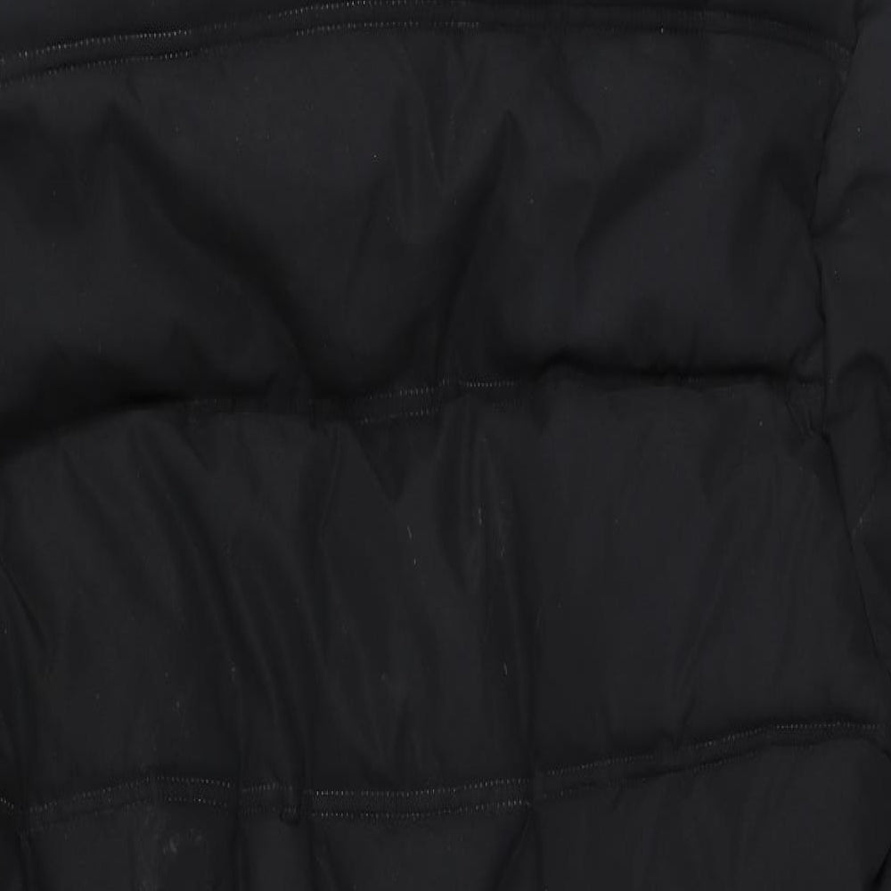 Status Mens Black   Puffer Jacket Coat Size L