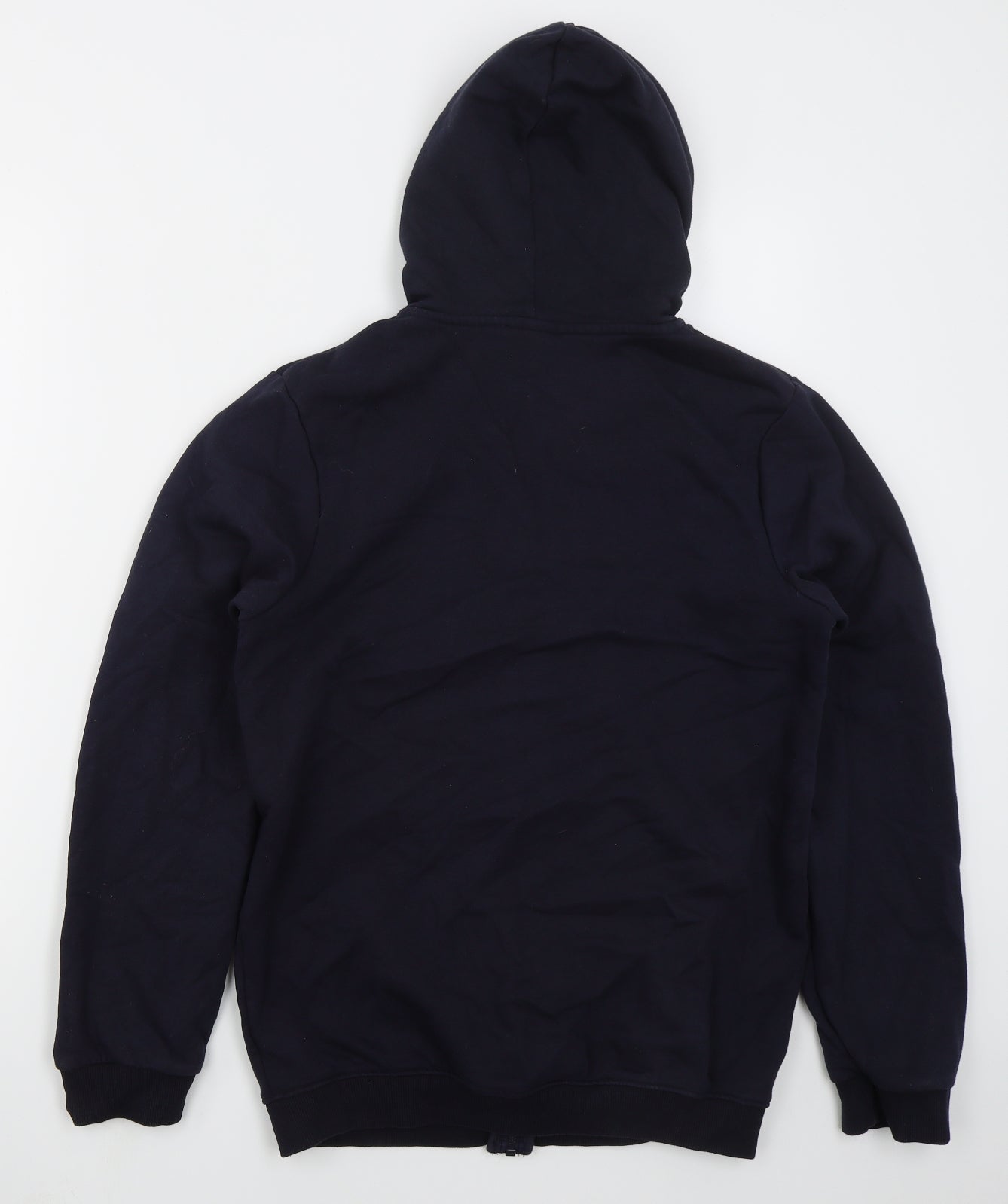 TU Boys Blue  Cotton Full Zip Hoodie Size 14 Years  Zip