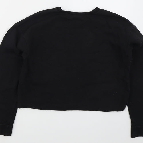 George Girls Black  Cotton Pullover Sweatshirt Size 12-13 Years  Pullover - California