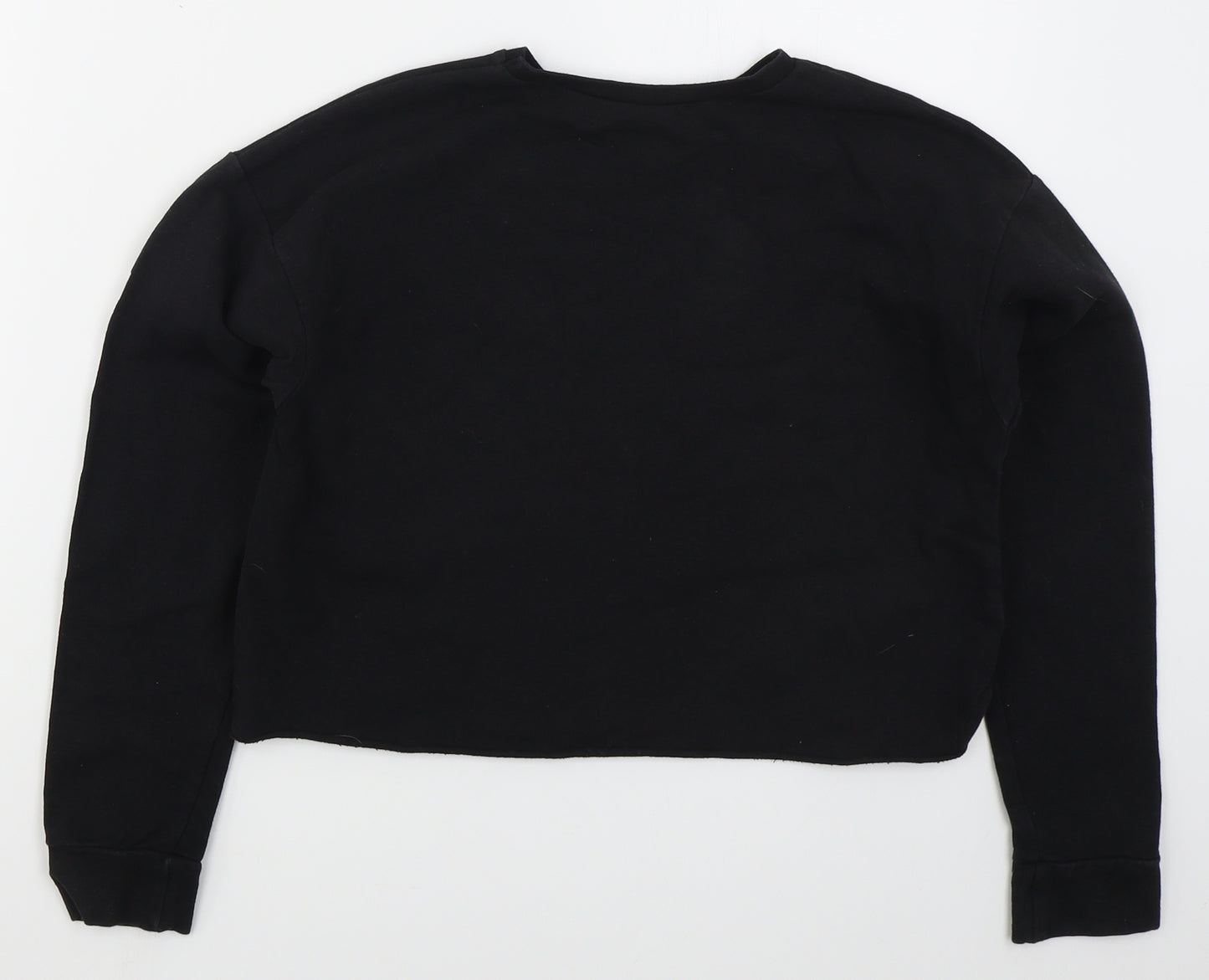 George Girls Black  Cotton Pullover Sweatshirt Size 12-13 Years  Pullover - California