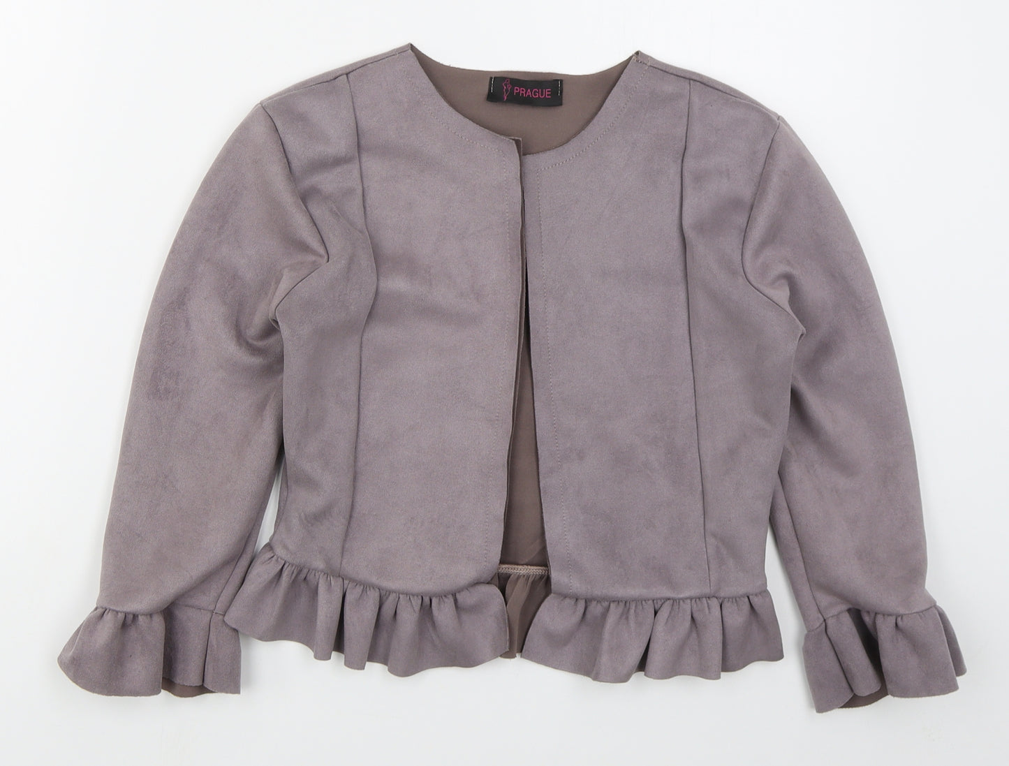 Prague Womens Purple   Jacket  Size 10