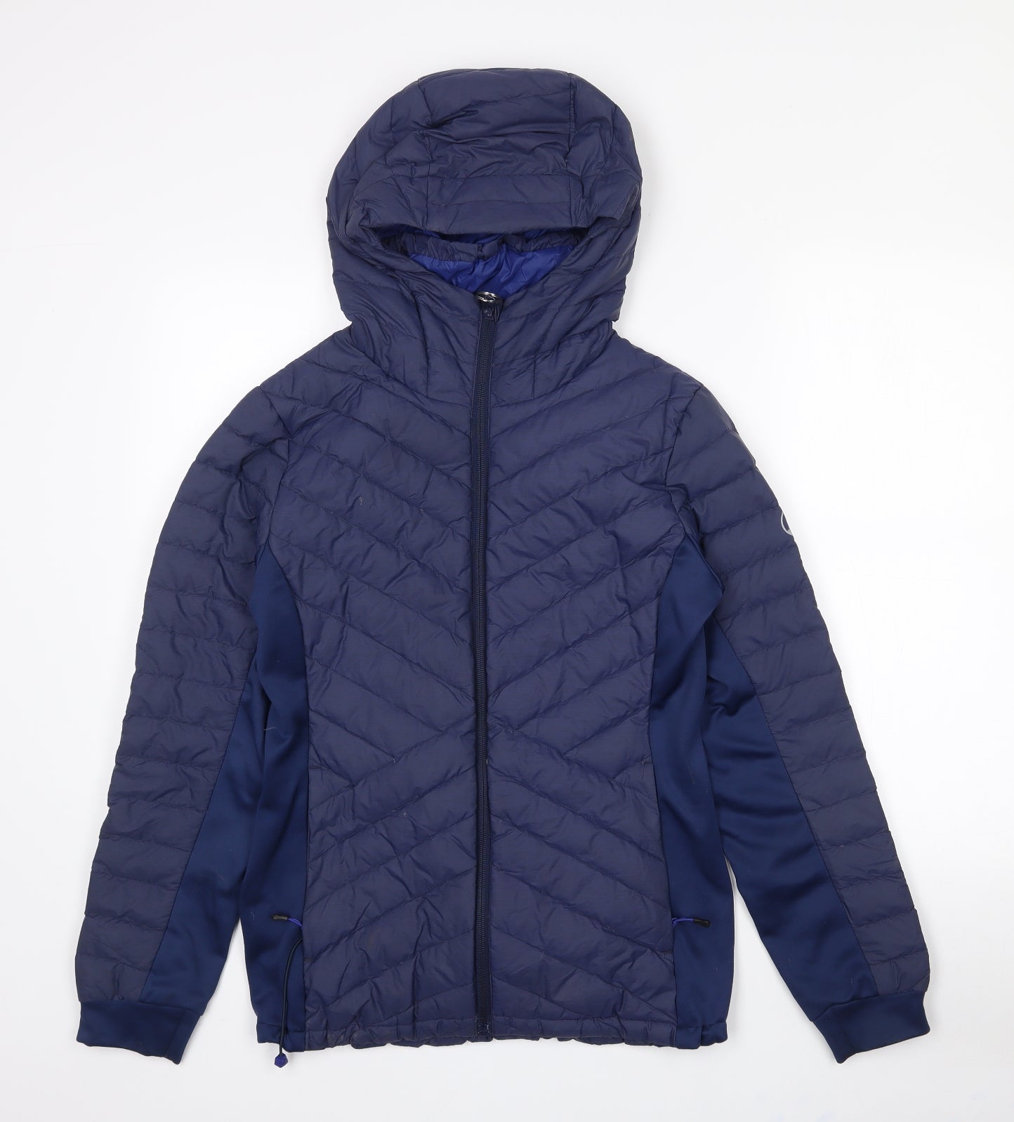 North Ridge Womens Blue   Quilted Coat Size 10  Zip