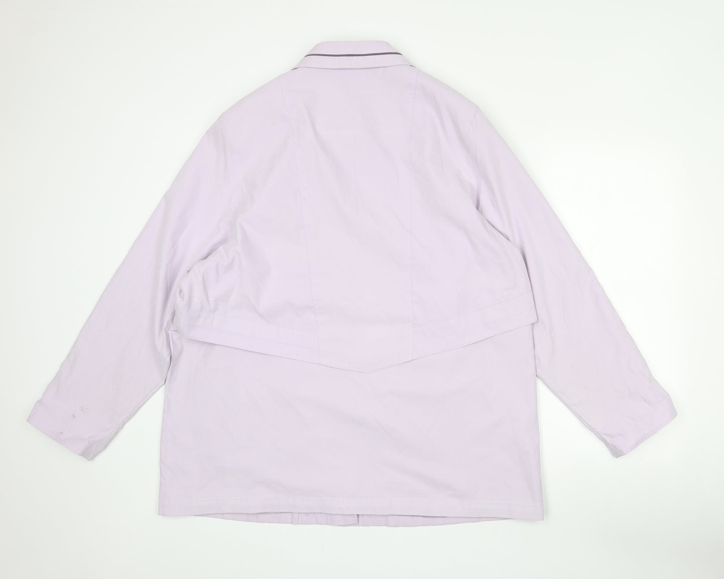 Debenhams Womens Purple   Jacket Coat Size 16  Button