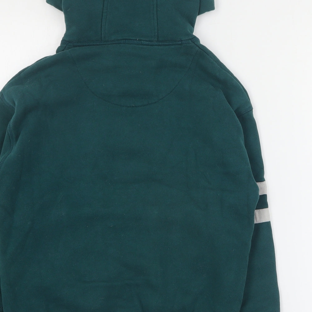 Marks and Spencer Boys Green  Cotton Pullover Hoodie Size 8-9 Years  Pullover - Harry Potter