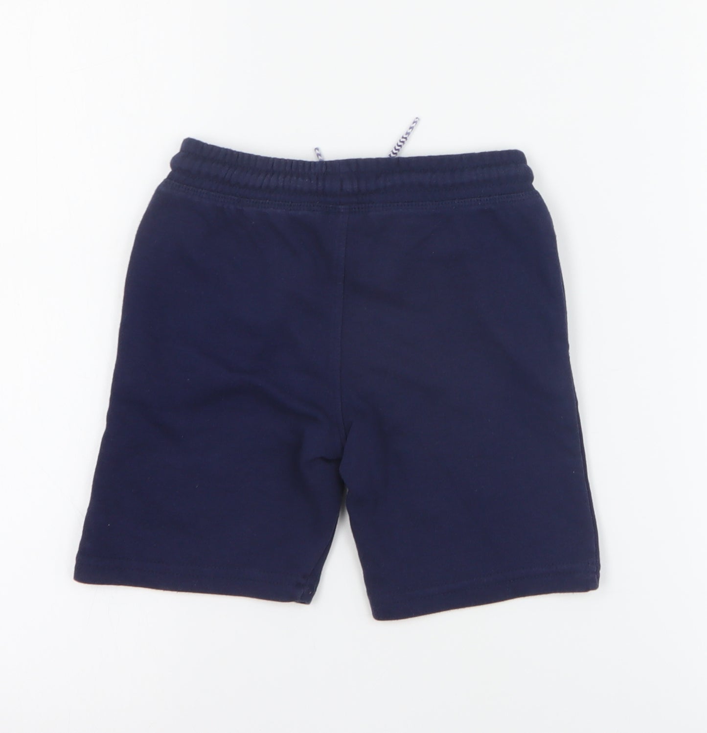 Urban Rascals Boys Blue  Cotton Sweat Shorts Size 4-5 Years  Regular Drawstring