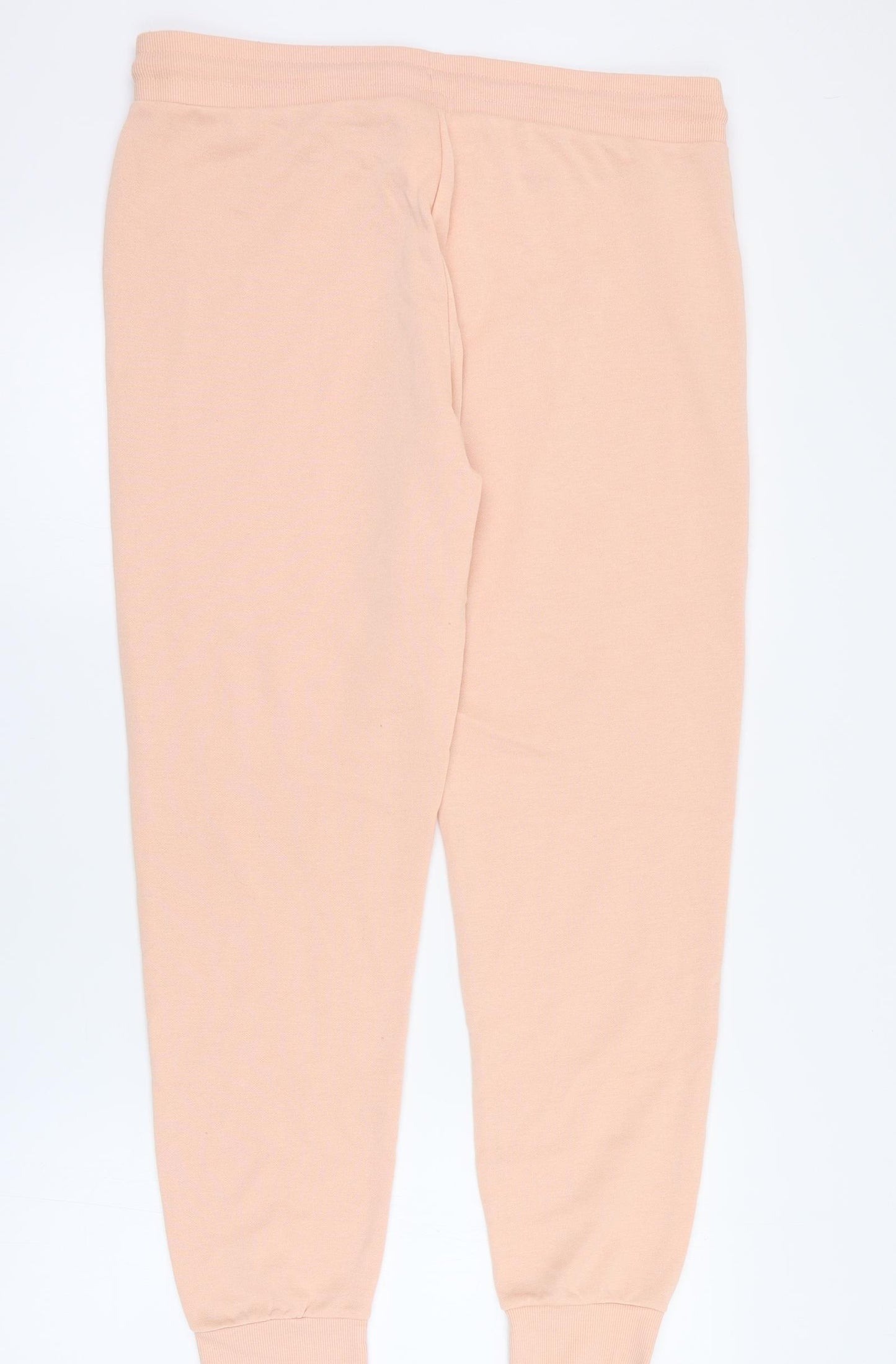 Primark Womens Pink  Polyester Jogger Trousers Size M L28 in Regular Drawstring
