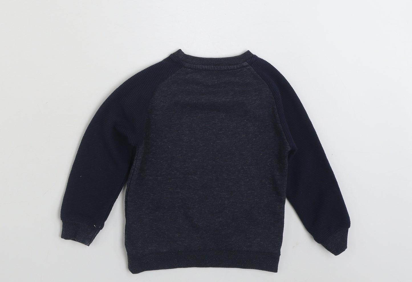 Primark Boys Blue  Polyester Pullover Sweatshirt Size 2-3 Years  Pullover - One Epic Kid