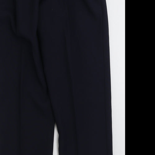 Preworn Womens Blue  Polyester Trousers  Size 16 L26 in Regular