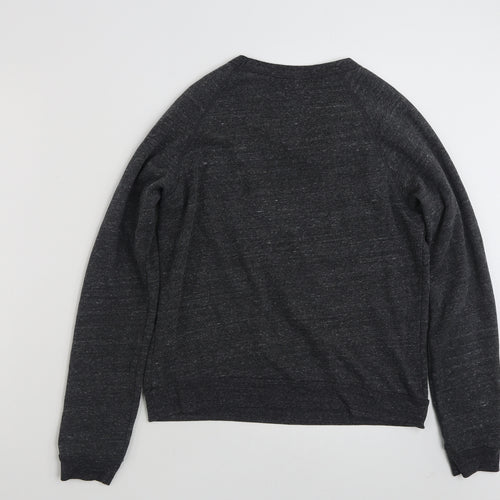Topshop Womens Grey  Polyester Pullover Sweatshirt Size 8  Pullover - Cat